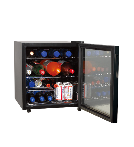 Refrigerador con puerta de vidrio Coca Cola Wine Cooler JC-46